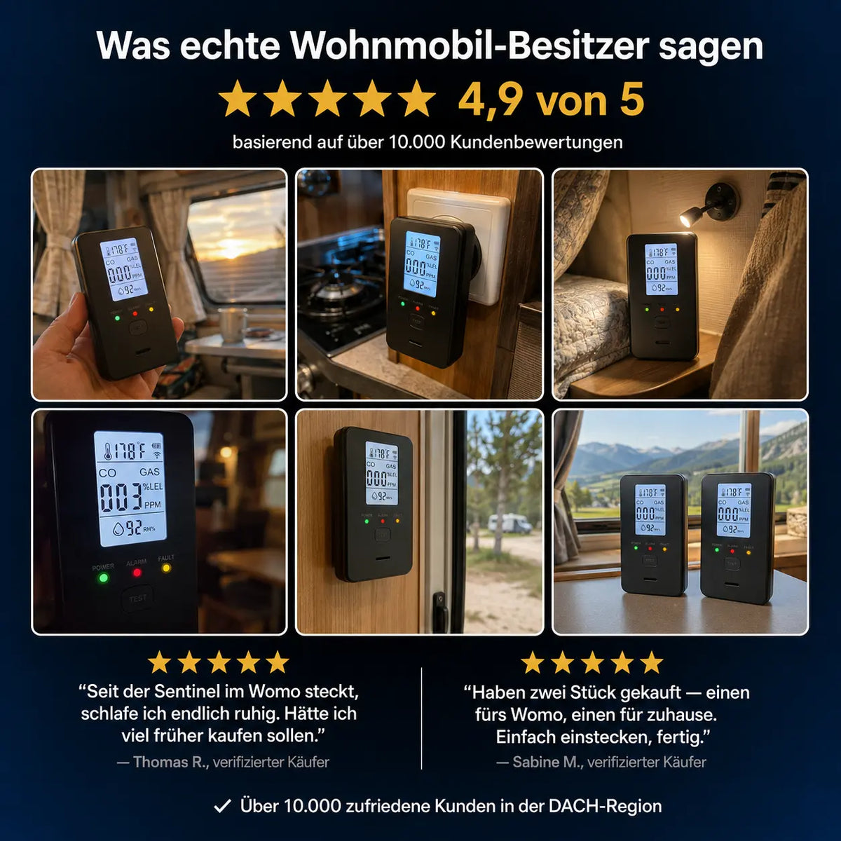 Schutzwacht Sentinel 4S für Wohnwagen
