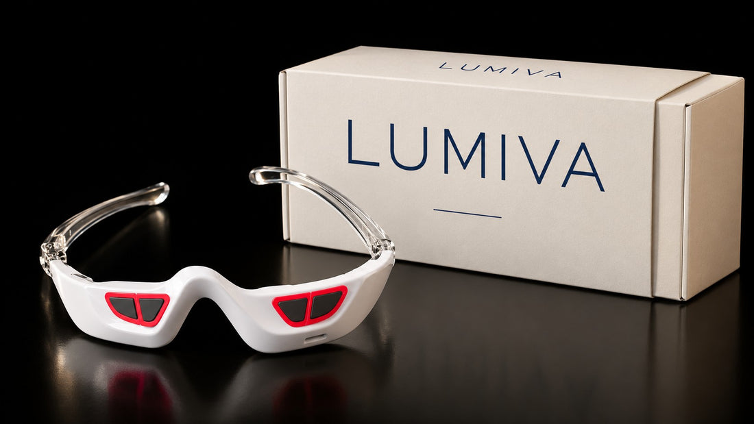 Lumiva-Gerät mit Verpackung